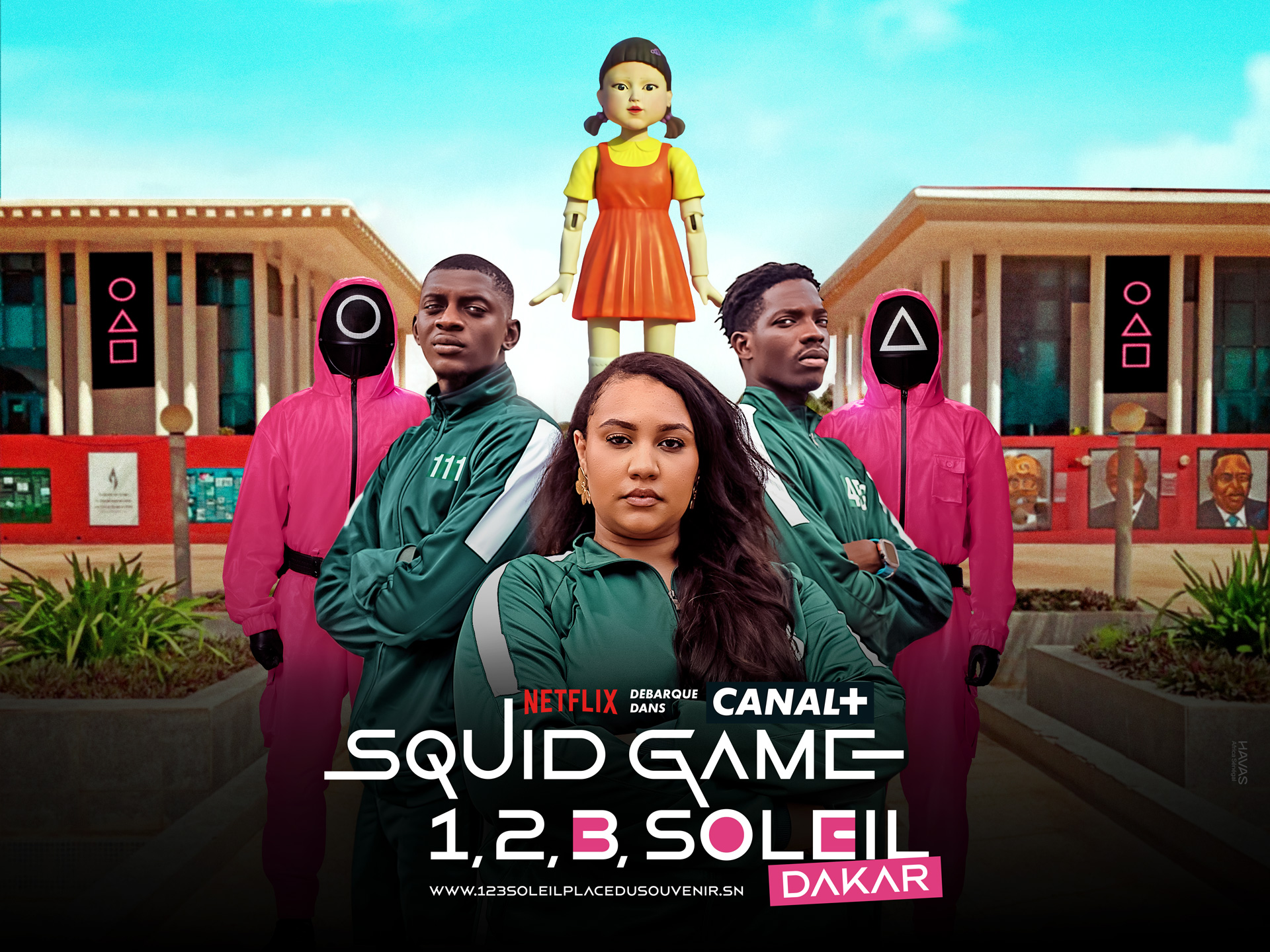 key visual canal débarque dans Netflix